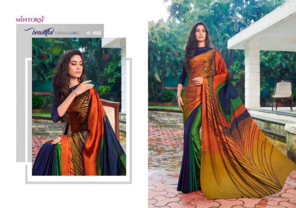 Mintorsi Mor Pankh Satin Hits Designer Silk Saree Collection